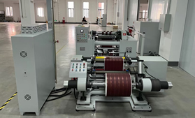 JD-DFQ600型双摆臂水松纸米兰注册-米兰(中国)
 圆刀铝箔纸分切复卷机